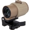 WDN Puškohled Magnifier 3x typu G43 - Dark Earth, WADSN 01