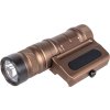 WDN Taktická svítilna Weapon Light na RIS + stroboskop - Dark Earth, WADSN 01