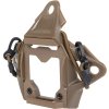 WSP Taktická montáž NVG High Cut na helmy FAST - písková TAN, Wosport 01