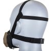 Speciální taktická maska "Respirator" replika - písková TAN, Wosport 04