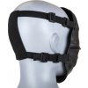 Celoobličejová taktická maska - Multicam Black, Wosport 05