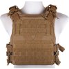 WSP Taktická vesta / nosič plátů VE-83 s MOLLE - Coyote Brown, Wosport 02