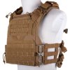 WSP Taktická vesta / nosič plátů VE-83 s MOLLE - Coyote Brown, Wosport 01