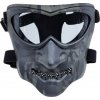 Celoobličejová maska Night Knight - Multicam Black, Wosport 02