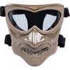 WSP Celoobličejová maska Night Knight - písková TAN, Wosport 02