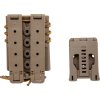 WSP Set MOLLE sumek Urban Assault Quick Pull pro 1x M4 a 1x pistole - pískový TAN, Wosport 03