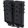 Set MOLLE sumek Urban Assault Long Quick Pull pro 2x pistolový zásobník - černý, Wosport
