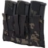 WSP Trojitá zásobníková MOLLE sumka s chlopní pro M4 - Multicam Black, Wosport 03