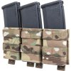 Trojitá otevřená zásobníková MOLLE sumka pro 3x M4 - Multicam, Wosport 01