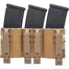 Trojitá otevřená zásobníková MOLLE sumka pro 3x M4 - Multicam, Wosport 04