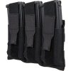 WSP Trojitá zásobníková MOLLE sumka s chlopní pro M4 - černá, Wosport 02