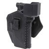 AMX Opaskové pouzdro / holster pro Glock 19/23/32 s kolimátorem - pro praváky, černé, Amomax 01