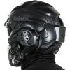WSP Taktická celoobličejová helma Ronin - černá, Wosport 06