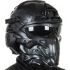 WSP Taktická celoobličejová helma Ronin - černá, Wosport 03