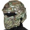 Taktická celoobličejová helma Ronin - Multicam, Wosport