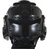 Taktická celoobličejová helma Helmet II - černá, Wosport 05