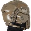 WSP Taktická celoobličejová helma Helmet II - písková TAN, Wosport 02