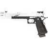 RAVEN Airsoftová pistole Hi-Capa DRAGON 7 - stříbrná/černá, kovový závěr, GBB, Raven 02