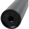 SVB Tlumič Carbon XL 300x40mm - černý, 14mm levotočivý, SilverBack Airsoft 05