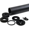 SVB Tlumič Carbon XL 300x40mm - černý, 24mm pravotočivý, SilverBack Airsoft 07