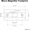VEC Prizmatická předsádka / Micro Magnifier PARAGON 3x18 - černá, Vector Optics 10