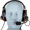 Taktická sluchátka / headset CtC III - Coyote Brown, Tac-Sky, WYS0065 02