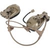 Tac Taktický headset WYS0115 na helmy Flat - Dark Earth, Tac-Sky 02
