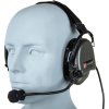 Tac Taktická sluchátka / headset PRO WYS0149 - Foliage Green, Tac-Sky 01