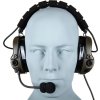 Tac Taktická sluchátka / headset WYH301 - Foliage Green, Tac-Sky 02