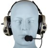 Tac Taktická sluchátka / headset WYH302 - FDE, Tac-Sky 02