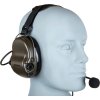 Tac Taktická sluchátka / headset WYH302 - Foliage Green, Tac-Sky 03