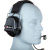 Tac Elektronická taktická sluchátka WYS0039 - černé, Tac-Sky 02