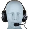 Tac Taktická sluchátka / headset WYS0142B - černé, Tac-Sky 02