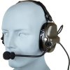 Tac Taktická sluchátka / headset WYS0142B - Foliage Green, Tac-Sky 01