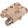 WDN Replika AN/PEQ-15 se svítilnou + červený laser - FDE, WADSN 01