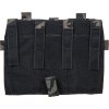 Ape Zásobníkový uzavíratelný panel pro 3x M4/M16 na vesty JPC 2.0, AVS nebo FCSK - MC Black, APE Force Gear 03