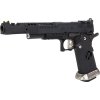 Airsoftová pistole .38 SuperComp HX2432 - černá, CNC závěr, GBB, Armorer Works Custom 03