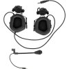 Aktivní chránič sluchu / headset HD-11 Gen. 5 - černý, Wosport 02