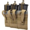WSP Přední MOLLE panel pro zásobníky 3x M4 - Coyote Brown, MG-97-CB, Wosport 03