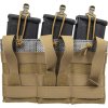 WSP Přední MOLLE panel pro zásobníky 3x M4 - Coyote Brown, MG-97-CB, Wosport 04
