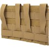 WSP Zásobníkový panel Speed na MOLLE pro samopalové zásobníky SMG  - Coyote Brown, Wosport 03