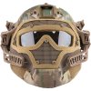 Celoobličejová helma FAST PJ G4 s integrovanou maskou - MC, Emerson Gear 02
