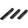 SPE Sada polymerových RIS lišt SA s montáží na M-LOK - 3ks, černé, Specna Arms 02