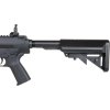 AIK Airsoftová puška SR25 (P) UR111-2 s výsuvnou pažbou - černá, ABS, A&K 08