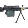 Airsoftový kulomet MK46 - černý, celokov, Cybergun / A&K 03