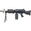 Airsoftový kulomet MK46 - černý, celokov, Cybergun / A&K 01