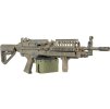 AIK Airsoftový kulomet MK46 MOD 0 - Battleworn Flat Dark Earth, celokov, A&K 03