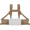 WSP Sada ARC pro sestavení Chest rigu pro Buckle up panel s klipy QD - Coyote Brown, Wosport 01