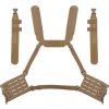 WSP Sada ARC pro sestavení Chest rigu pro Buckle up panel s klipy QD - Coyote Brown, Wosport 04