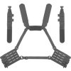 WSP Sada ARC pro sestavení Chest rigu pro Buckle up panel s klipy QD - Wolf Grey, Wosport 05